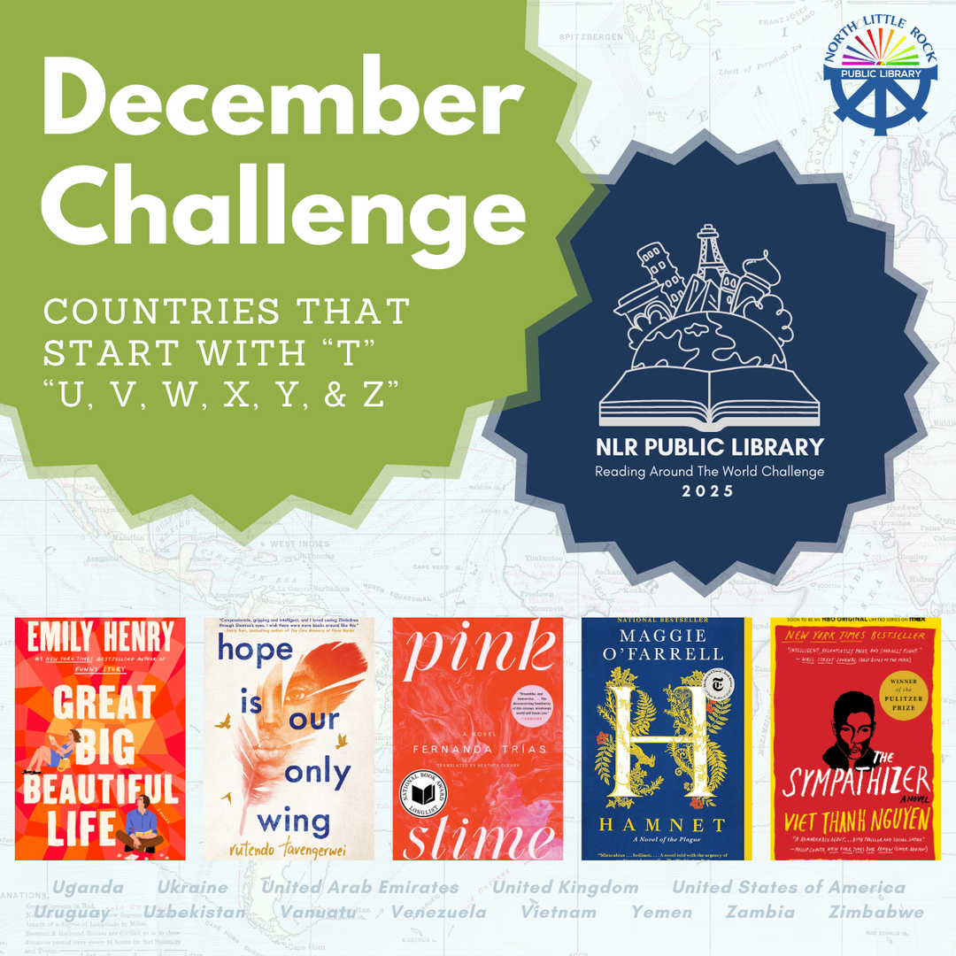 December Reading Around the World Challenge: Countries That Start with U, V, W, X, Y, & Z