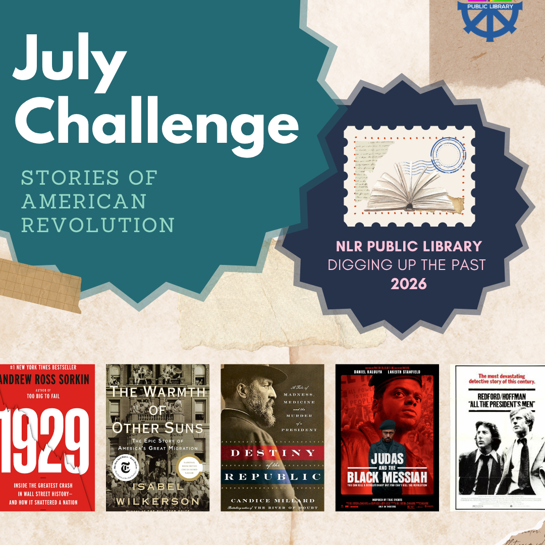 July Challenge Stories of American Revolution with recommendations that are listed in the blog post. 