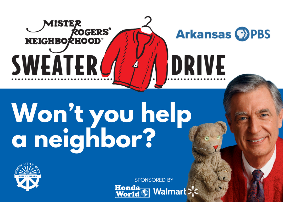Spread Warmth: Join the Mister Rogers Sweater Drive in NLR