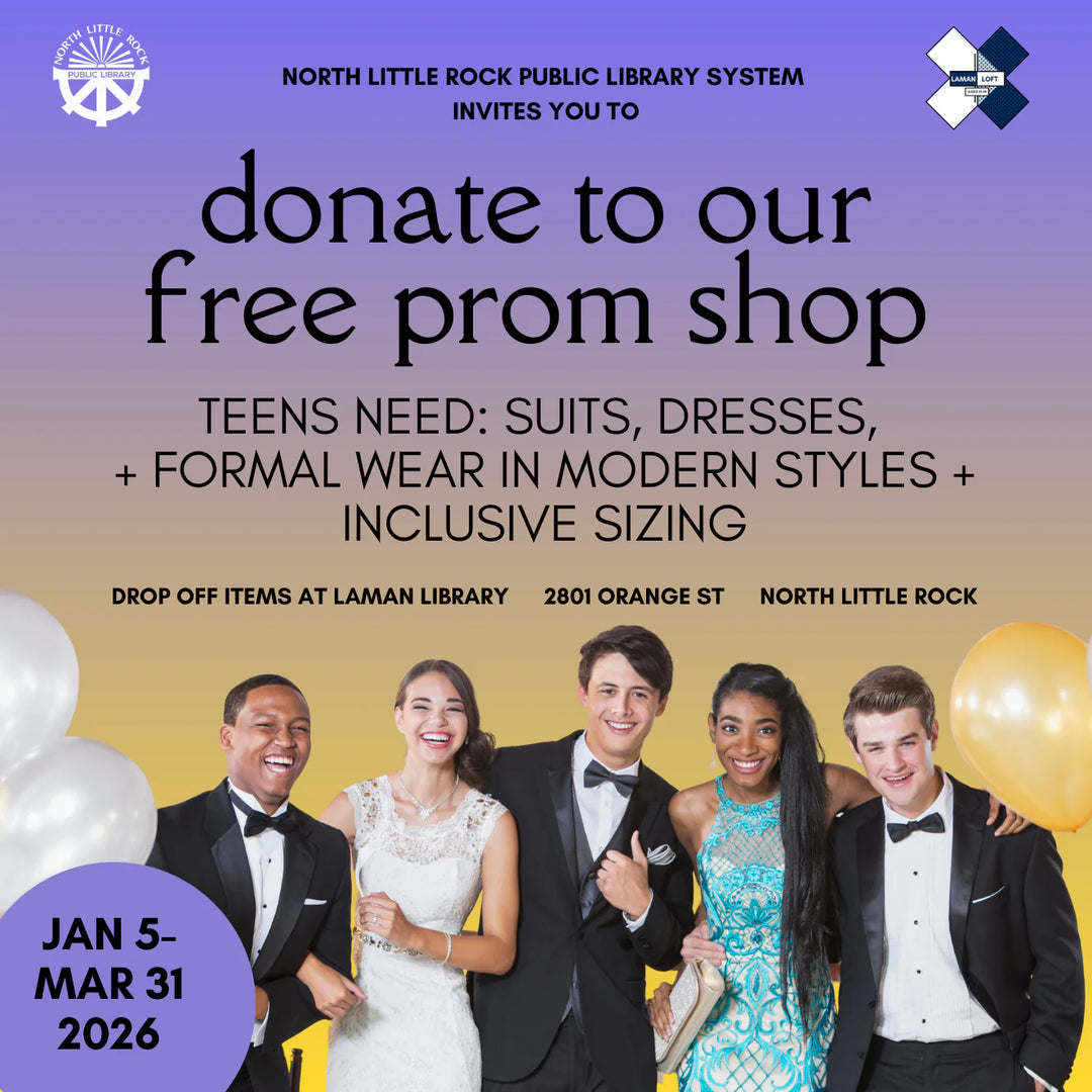 Free Prom Dresses for Arkansas Teens: Laman Library's Prom Shop Return NLRPLS Free Prom Dresses for Arkansas Teens: Laman Library's Prom Shop Return NLRPLS