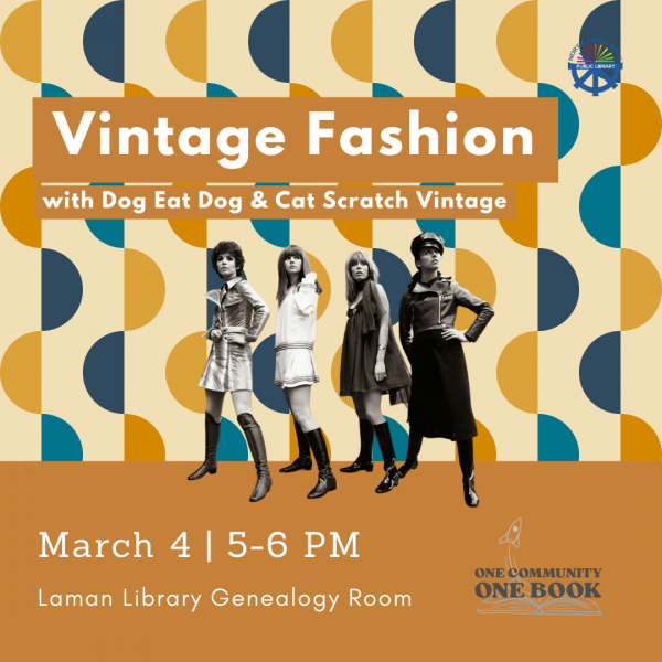 Vintage Fashion Event March 4 2026