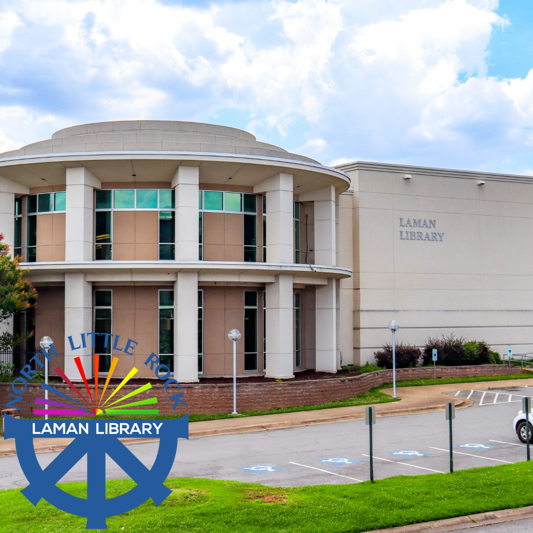 Laman Library branch building at 2801 Orange Street North Little Rock 