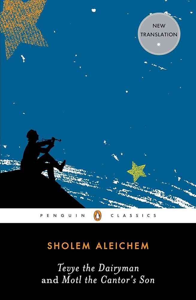 Book cover of Tevye the Dairyman by Sholem Aleichem.