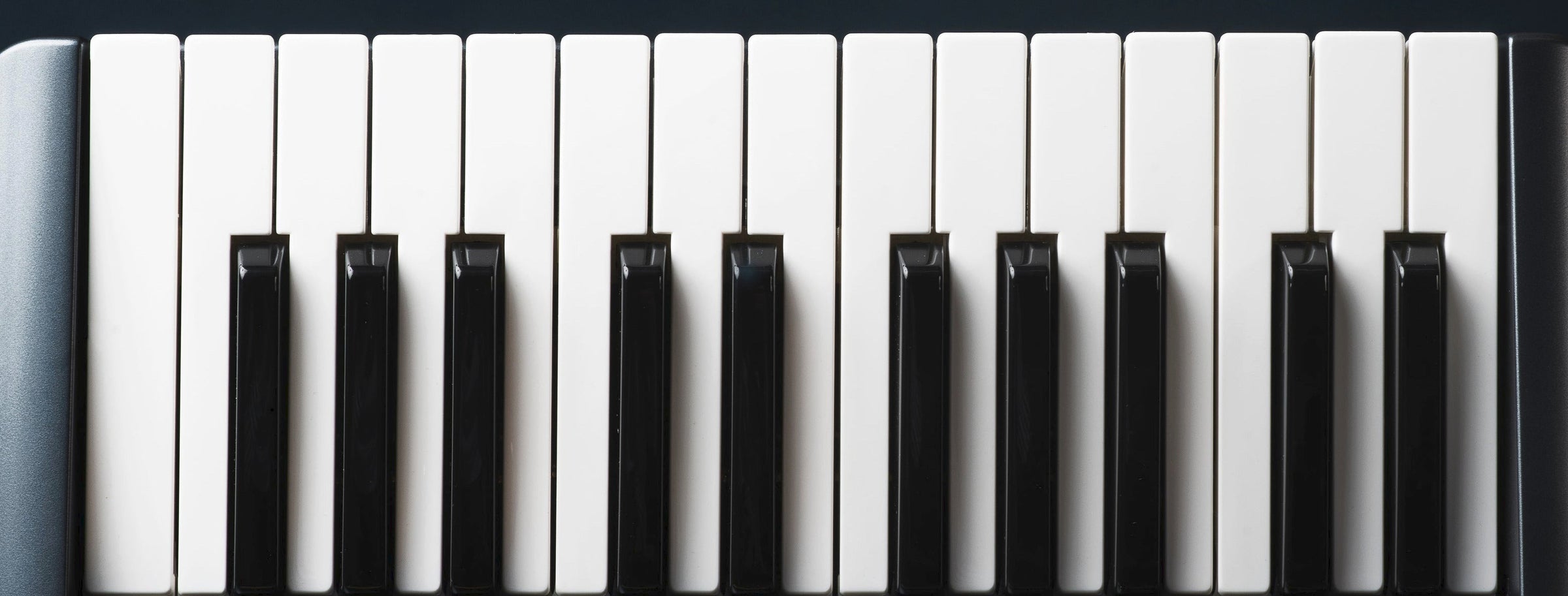 A close-up of a keyboard.